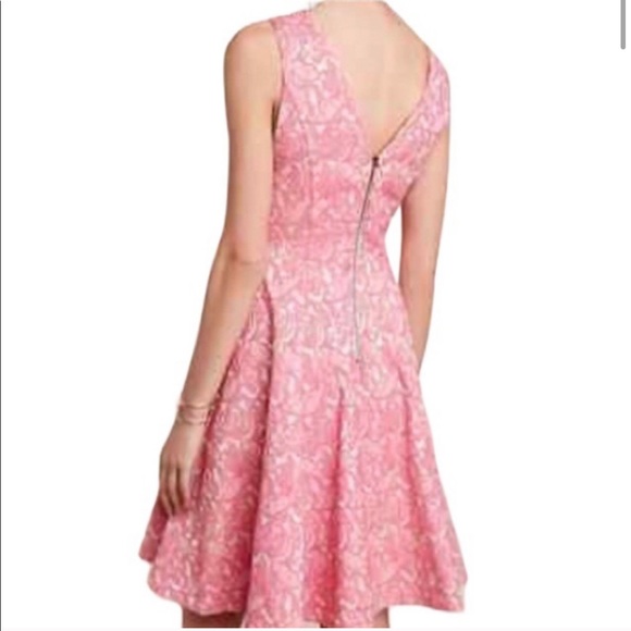 NWT Anthropologie Maeve Claribel Pink Floral Dress - Picture 3 of 9